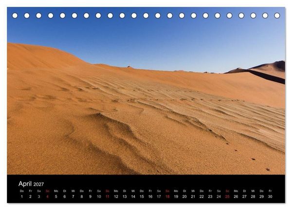 Produktbild: Wundersch&ouml;nes Namibia (Tischkalender 2027 DIN A5 quer), CALVENDO Monatskalender