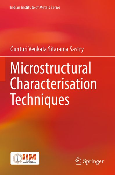 Produktbild: Microstructural Characterisation Techniques