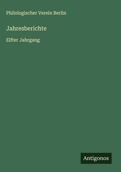 Produktbild: Jahresberichte