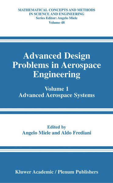 Produktbild: Advanced Design Problems in Aerospace Engineering