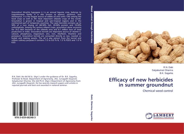 Produktbild: Efficacy of new herbicides in summer groundnut