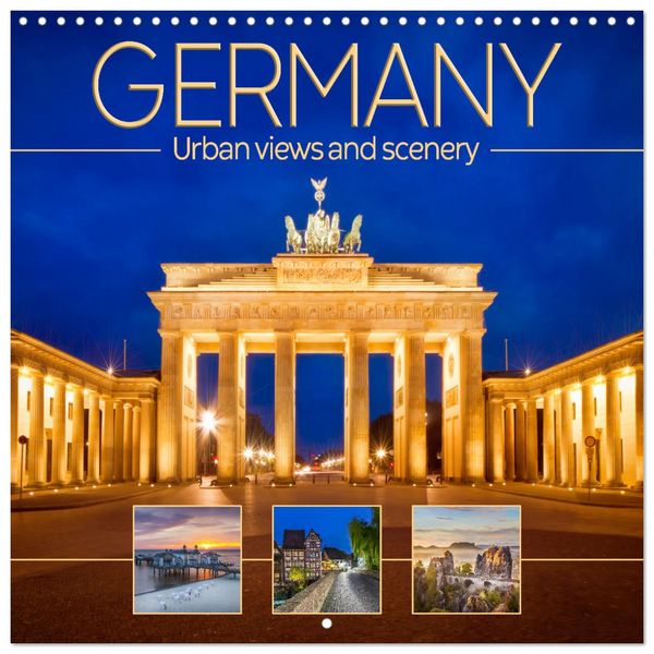 Produktbild: GERMANY Urban views and scenery (Wall Calendar 2026 12 &times; 12 Inch) CALVENDO 12 Month Wall Calendar