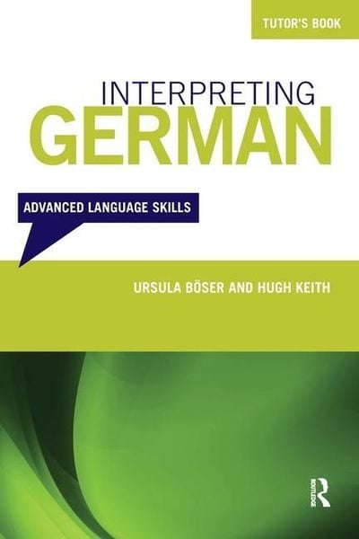 Produktbild: Interpreting German-Tutors Bk