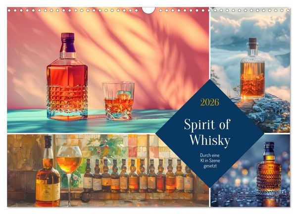 Produktbild: Spirit of Whisky (Wandkalender 2026 DIN A3 quer), CALVENDO Monatskalender
