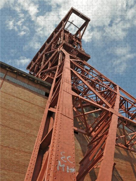 Produktbild: CALVENDO Puzzle Zeche Consolidation 3-4-9 Gelsenkirchen | 1000 Teile Lege-Gr&ouml;&szlig;e 64x48cm Foto-Puzzle f&uuml;r gl&uuml;ckliche Stunden
