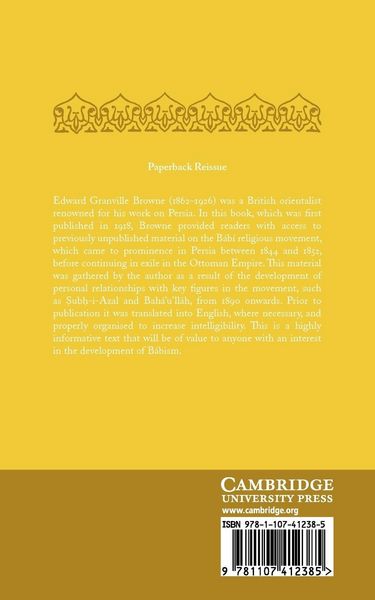 Produktbild: The Babi Religion. by Edward Granville Browne