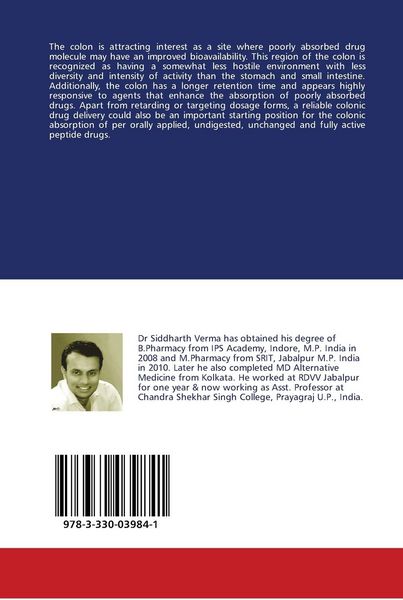 Produktbild: Colon Specific Diloxanide Furoate Delivery using Microspheres