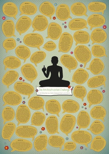 Die Am-Arsch-vorbei-Challenge: Rubbelposter, Poster von Alexandra Reinwarth, Mvg, 978-3-7474-0070-8