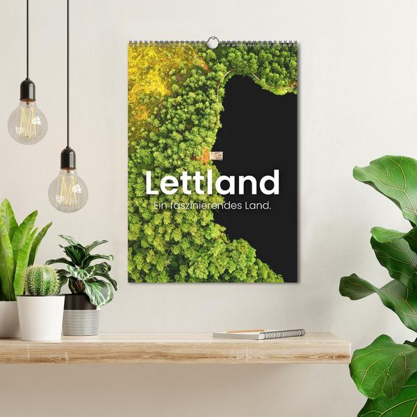 Produktbild: Lettland - Ein faszinierendes Land. (Wandkalender 2026 DIN A3 hoch), CALVENDO Monatskalender