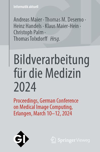Produktbild: Bildverarbeitung f&uuml;r die Medizin 2024
