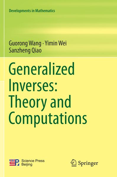 Produktbild: Generalized Inverses: Theory and Computations