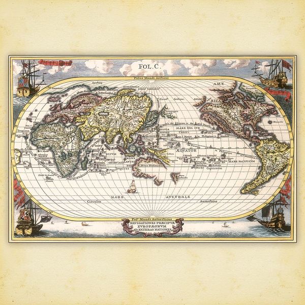 Produktbild: Antique Maps 2024