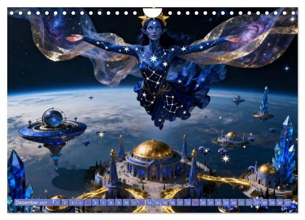 Produktbild: K&ouml;niginnen des Spektrums (Wandkalender 2027 DIN A4 quer), CALVENDO Monatskalender