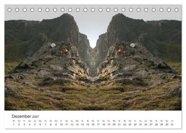 Produktbild: Spiegelwelten - Natur anders sehen (Tischkalender 2027 DIN A5 quer), CALVENDO Monatskalender