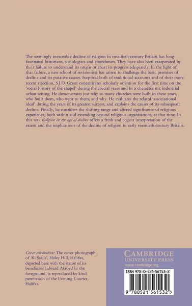 Produktbild: Religion in the Age of Decline