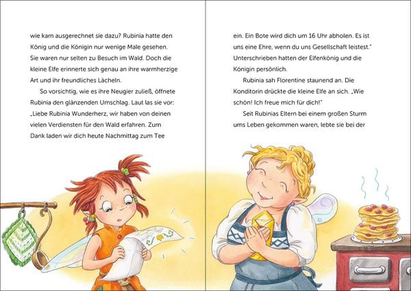 Produktbild: Rubinia Wunderherz, die mutige Waldelfe (Band 6) - Das R&auml;tsel der K&ouml;nigsblume
