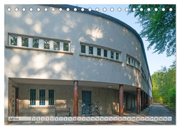 Produktbild: Bauhaus-Architektur in Essen (Tischkalender 2026 DIN A5 quer), CALVENDO Monatskalender