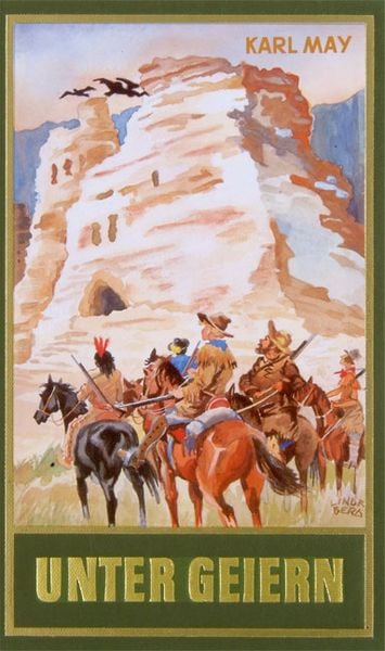 Unter Geiern, Gebundene Ausgabe von Karl May, Karl-May, 978-3-7802-0035-8