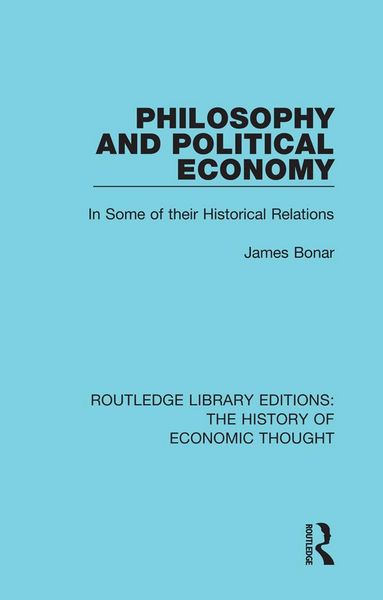 Produktbild: Philosophy and Political Economy