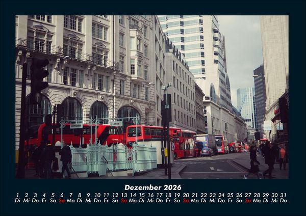 Produktbild: London 2026 Fotokalender DIN A4