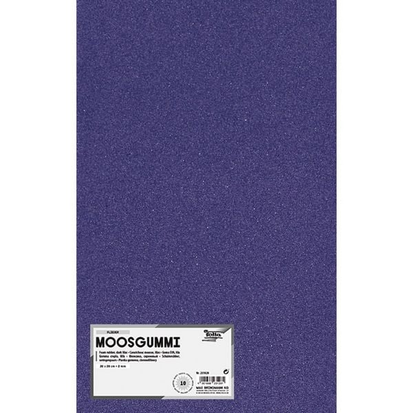 Produktbild: folia Moosgummi flieder 20x29cm 10 Blatt