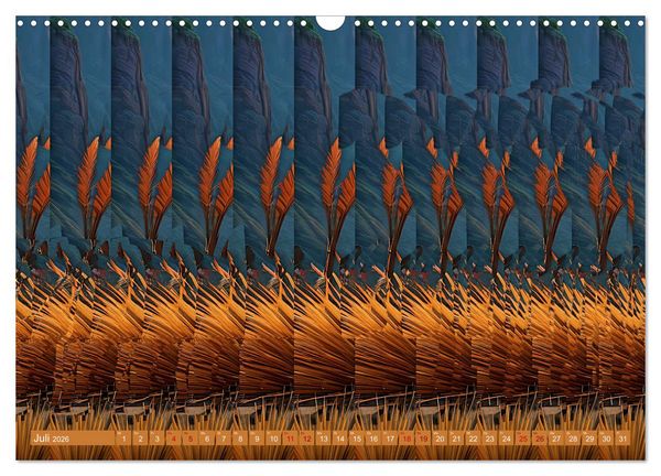 Produktbild: Magische Bilder - fantastische Stereogramme (Wandkalender 2026 DIN A3 quer), CALVENDO Monatskalender
