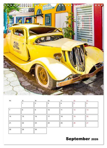 Produktbild: Karibik pur - mit Charme und Zauber (Wandkalender 2026 DIN A3 hoch), CALVENDO Monatskalender