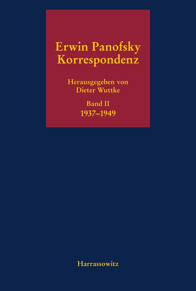 Produktbild: Erwin Panofsky - Korrespondenz Band 2