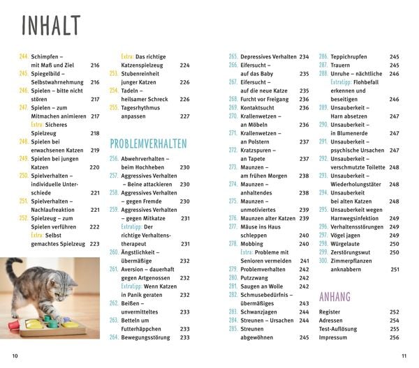 Produktbild: 300 Fragen zum Katzenverhalten
