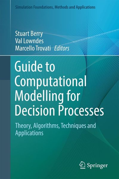 Produktbild: Guide to Computational Modelling for Decision Processes