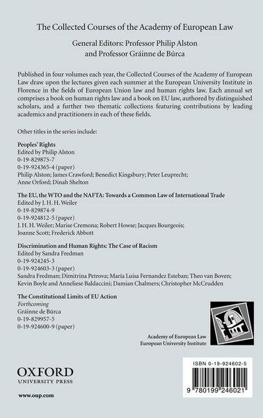 Produktbild: The European Court of Justice