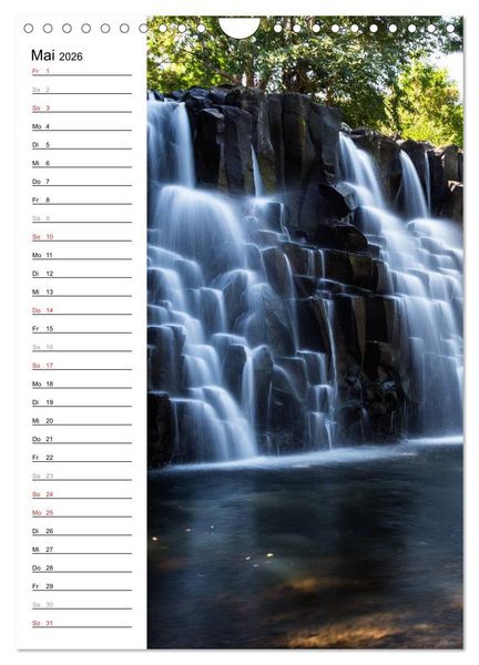 Produktbild: Faszination Wasserfall (Wandkalender 2026 DIN A4 hoch), CALVENDO Monatskalender