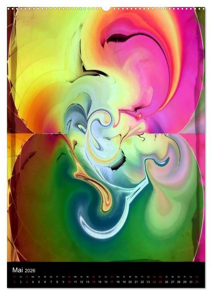Produktbild: Magie der Kunst von Nico Bielow (Wandkalender 2026 DIN A2 hoch), CALVENDO Monatskalender