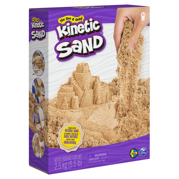 Produktbild: KNS Kinetic Sand - Braun (2,5 kg)