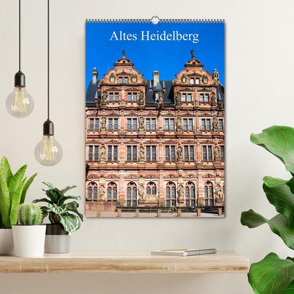 Produktbild: Altes Heidelberg (Wandkalender 2026 DIN A2 hoch), CALVENDO Monatskalender