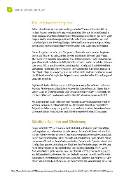 Produktbild: Meine Adipositas-OP. Magenverkleinerung, Magenband, Bypass & Co.