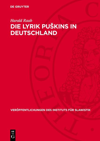 Produktbild: Die Lyrik Pu&scaron;kins in Deutschland