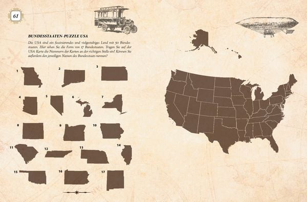 Produktbild: Rätselbuch der Landkarten • In 80 Karten um die Welt