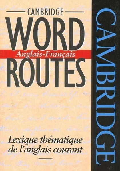 Produktbild: Cambridge Word Routes Anglais-Francais