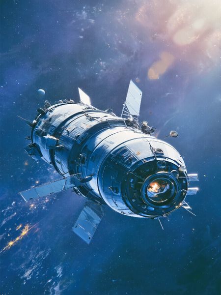 CALVENDO Puzzle Retro Space Poster | 1000 Teile Lege-Größe 64x48cm Foto-Puzzle für glückliche Stunden, Sonstige von , Calvendo Puzzle, 4070714799862