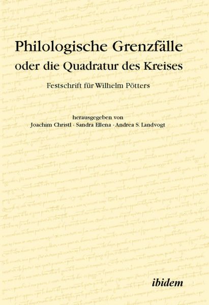 Produktbild: Philologische Grenzf&auml;lle oder die Quadratur des Kreises