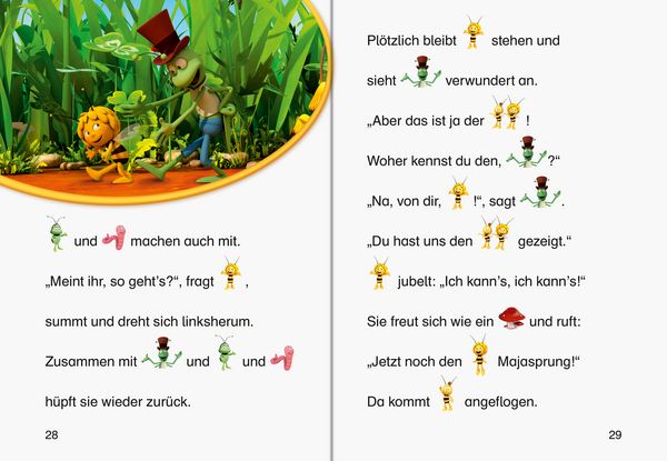 Produktbild: Die Biene Maja - Der Bienentanz - Zum Lesenlernen