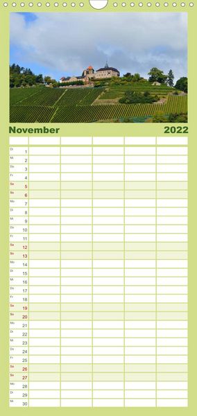 Produktbild: Familienplaner Malerisches Murgtal (Wandkalender 2022 , 21 cm x 45 cm, hoch)