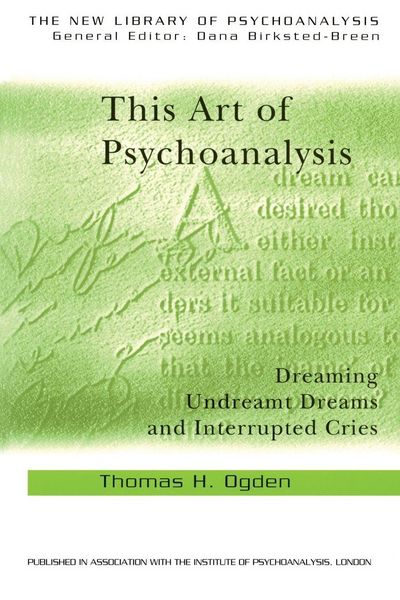 Produktbild: This Art of Psychoanalysis