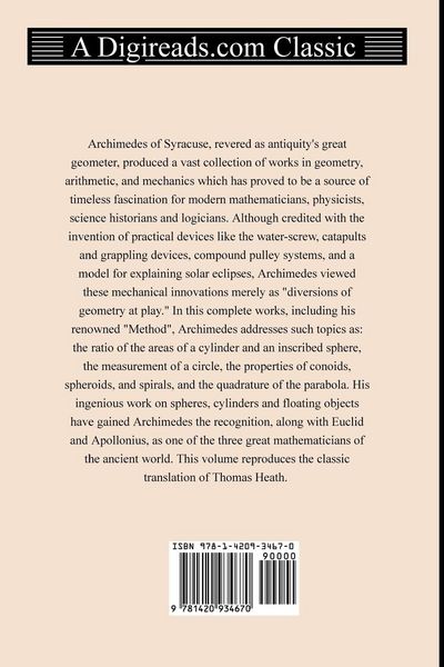 Produktbild: The Works of Archimedes