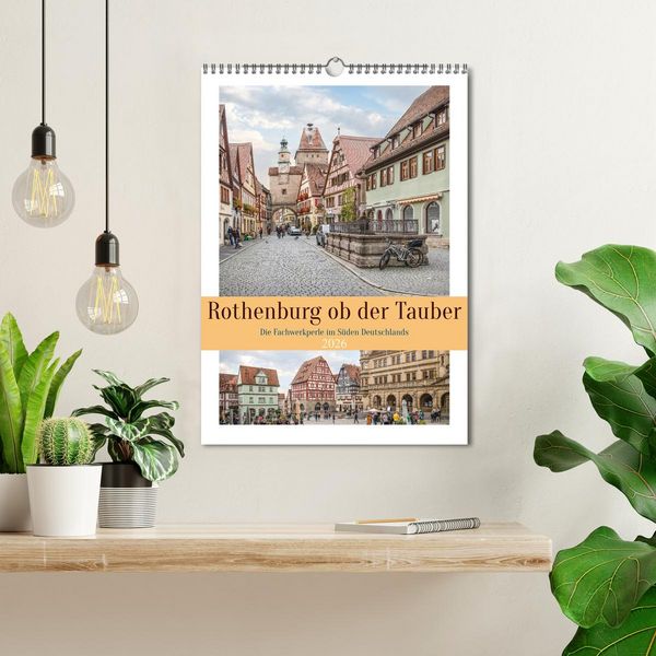 Produktbild: Rothenburg ob der Tauber (Wandkalender 2026 DIN A3 hoch), CALVENDO Monatskalender