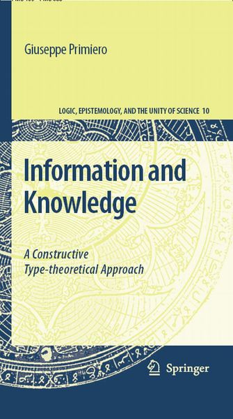 Produktbild: Information and Knowledge