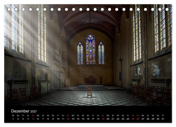 Produktbild: Geheimnisvolle Orte - Lost Places (Tischkalender 2027 DIN A5 quer), CALVENDO Monatskalender