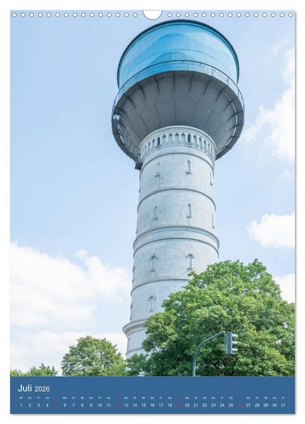 Produktbild: Wassert&uuml;rme im Ruhrgebiet (Wandkalender 2026 DIN A3 hoch), CALVENDO Monatskalender