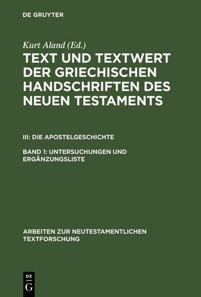Produktbild: Untersuchungen und Erg&auml;nzungsliste
